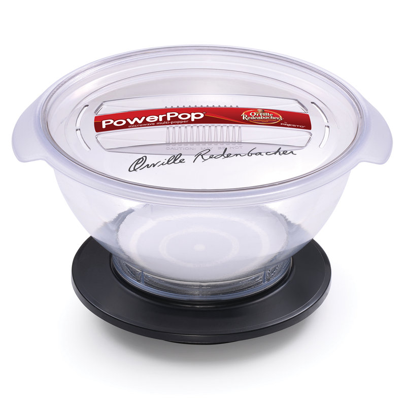 Presto Power Pop Microwave MultiPopcorn Popper & Reviews Wayfair